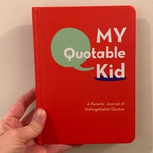 NWT. My Quotable Kid book journal